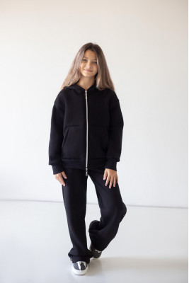 Зіп-худі oversize з капюшоном для дівчат-підлітків